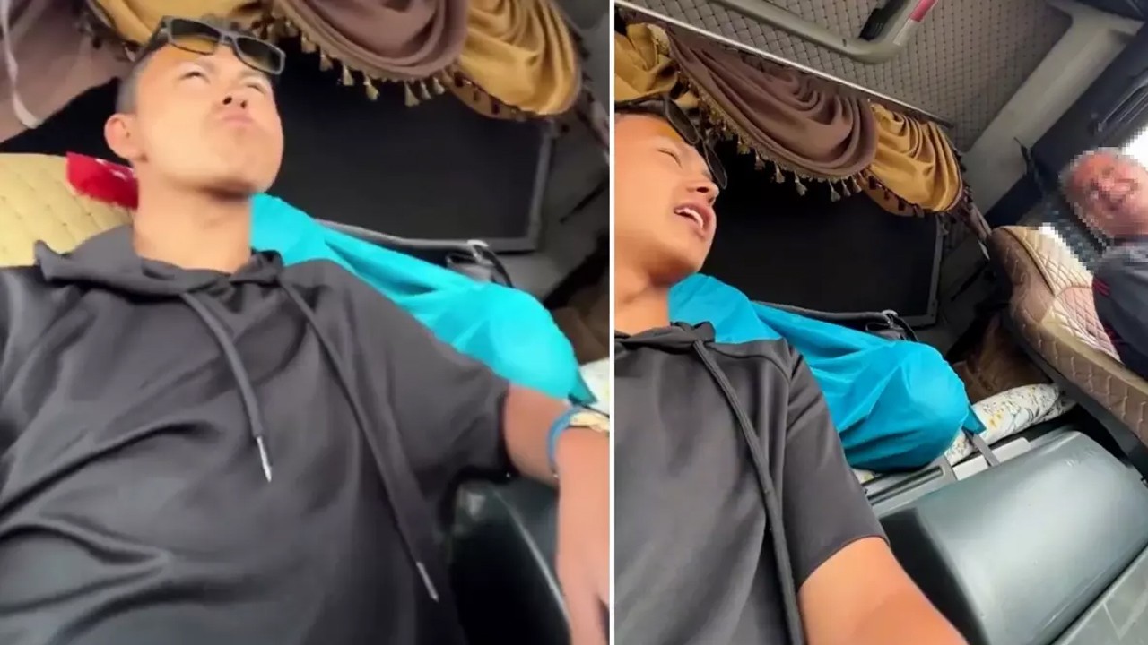 Sapkın tırcı LGBT zihniyetini özetledi! "Soyunup arka koltuğa geçelim mi