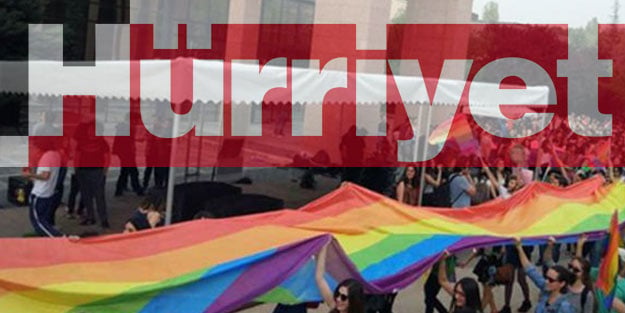 Sapkın yürüyüş Hürriyet'in 'Hoş'una gitti