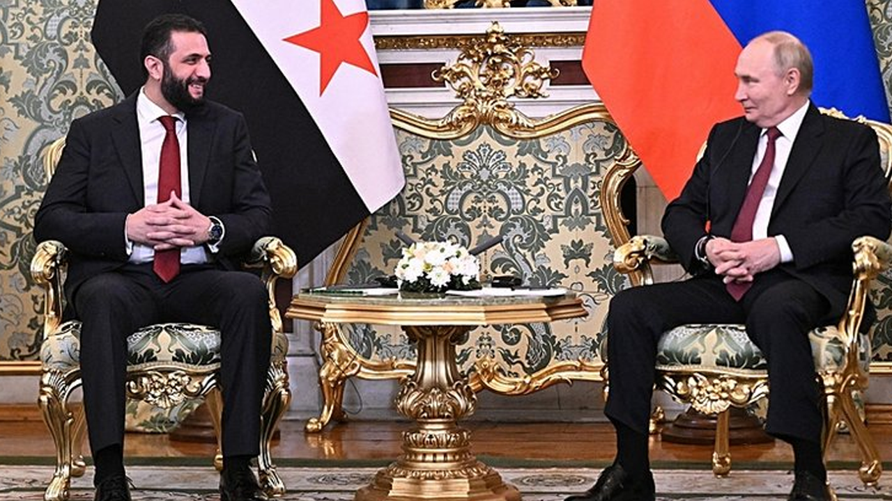 Şara ile Putin'in Moskova’daki görüşmesinde 'Esed' detayı!