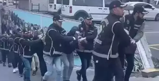 Sarallar suç örgütü üyesi 14 kişi tutuklandı