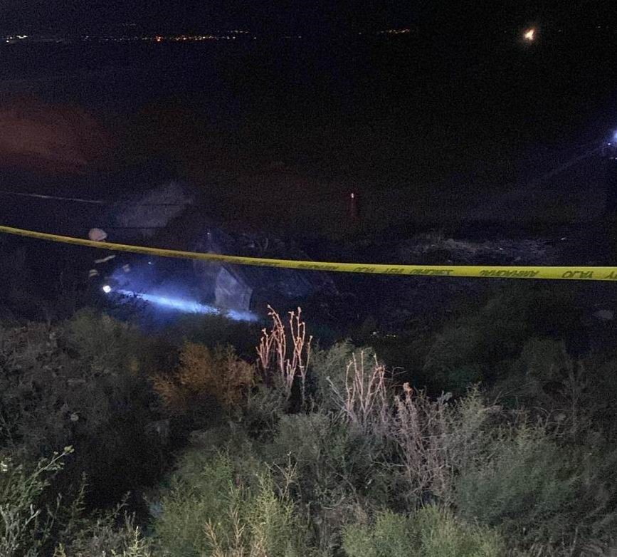 Şarampole uçan otomobil yandı: 4 ölü, 2 yaralı