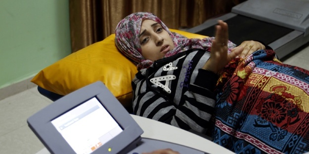 Şarapnel parçası hayatını kararttı