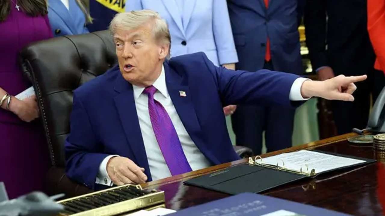 Sarı kafa Trump'ın ne istediği belli değil! Yine saçma sapan konuştu