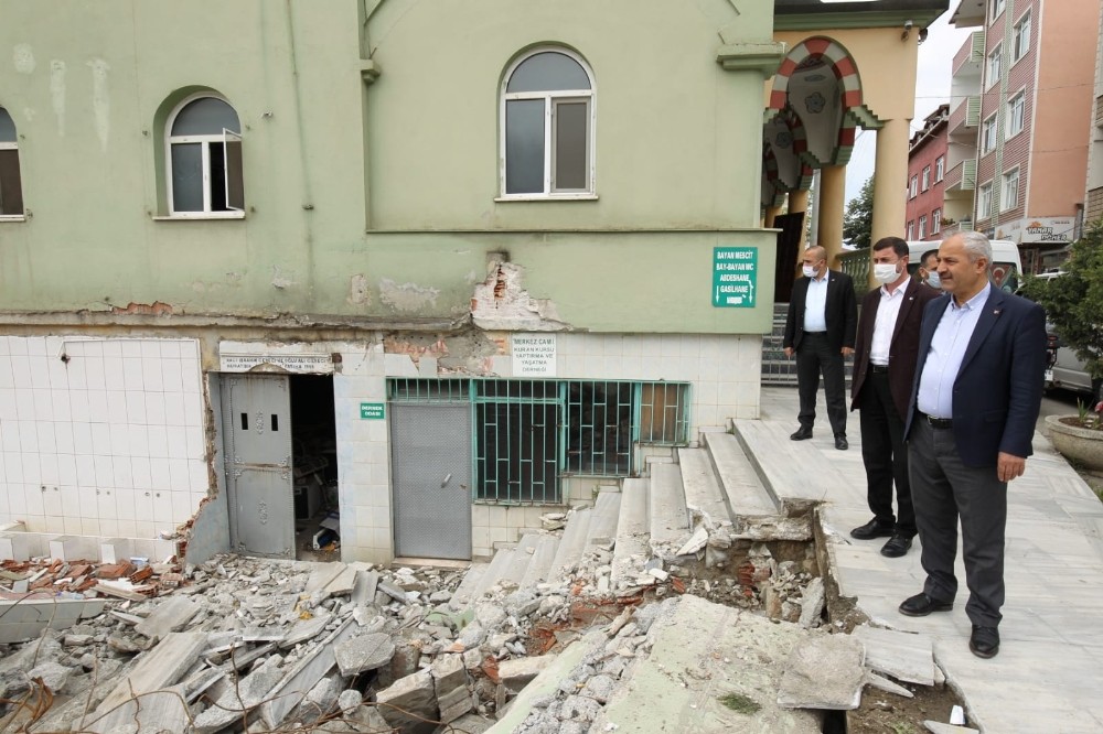 Sarıcami Meydan Projesi’nde ilk adım atıldı 