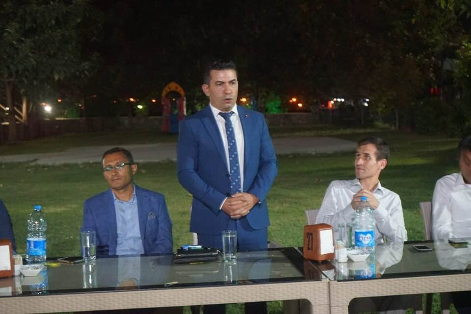 Sarıgöl Kaymakamı Kılınç’a veda yemeği 