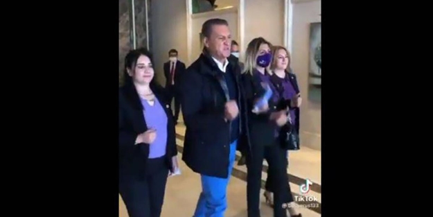 Sarıgül'ün kadınlarla çektiği videoya alay konusu oldu! 