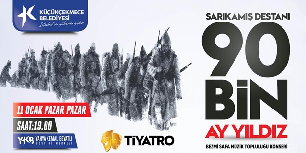 Sarıkamış Destanı 90 bin ay yıldız