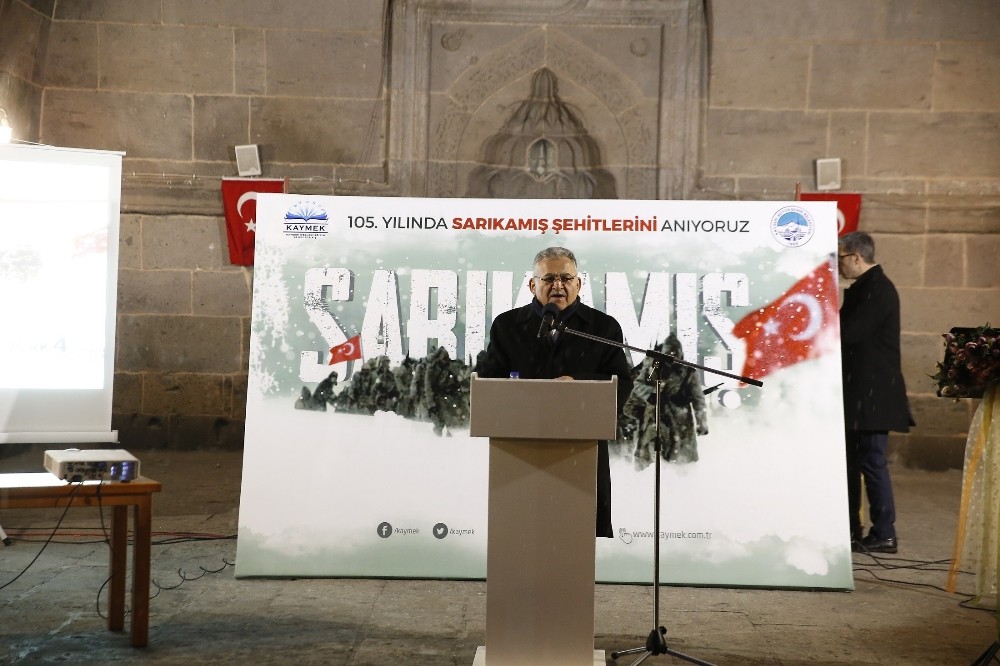 Sarıkamış şehitleri anıldı 