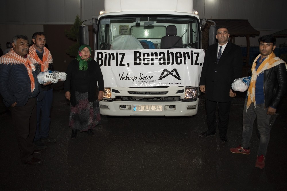 Sarıkeçili Yörüklerden depremzedelere anlamlı destek 