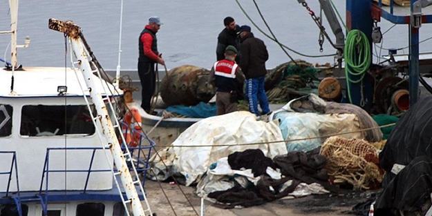 Balıkçıların ağına takılan mayın incelemeye alındı!
