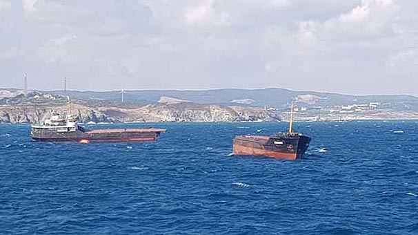 Sarıyer’de büyük şok! Gemi ortadan ikiye bölündü…