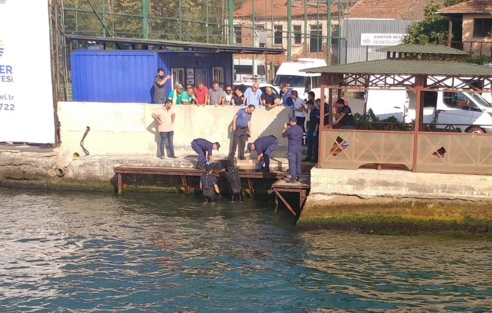Sarıyer’de denizde erkek cesedi bulundu 