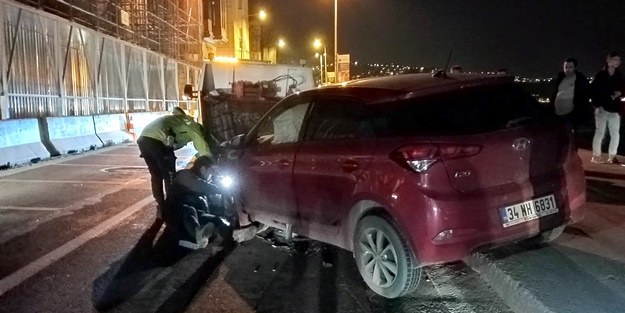 Sarıyer'de kaza
