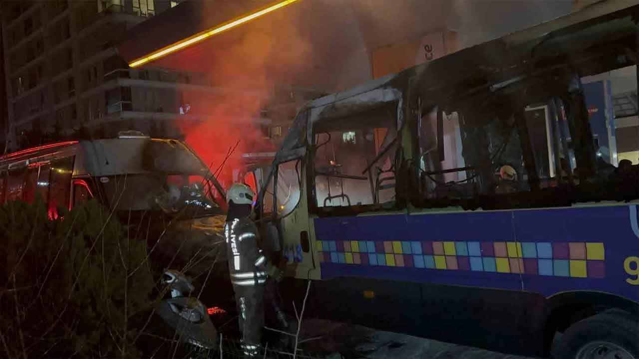 Sarıyer’de korkutan araç yangını! Oto sanayi sitesi otoparkı alevlere teslim oldu