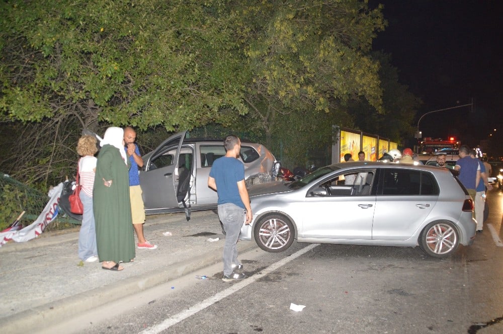 Sarıyer’de trafik kazası: 5 yaralı 