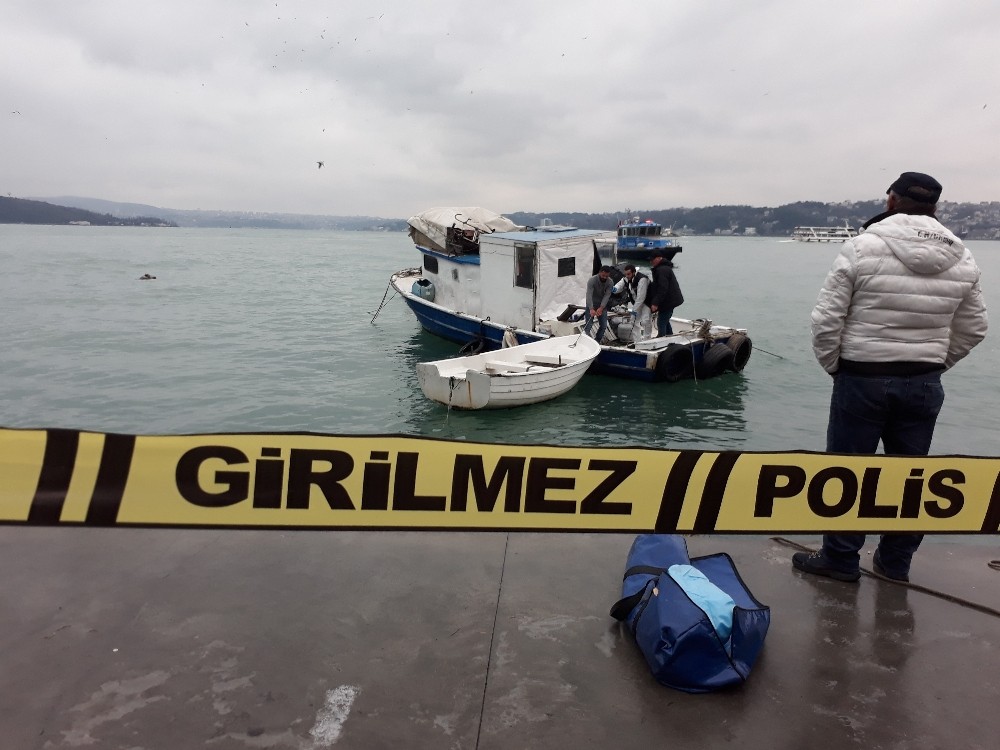Sarıyer’de; yaşadığı teknede düşen yaşlı adam hayatını kaybetti 