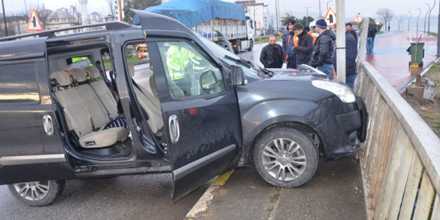 Sarıyer'de zincirleme trafik kazası: 3 yaralı