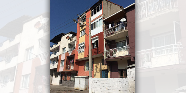 Şarj aleti evi yaktı, pencereden atladı