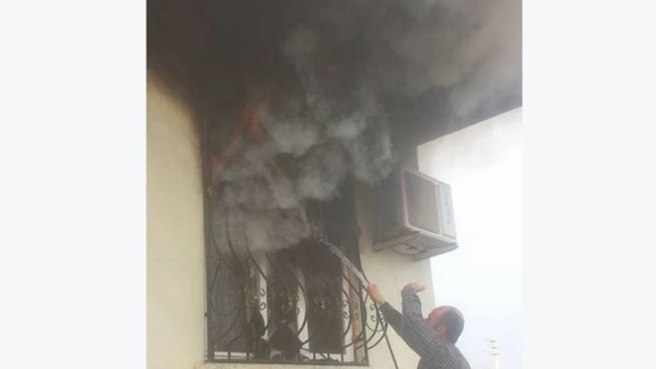 Şarjda unutulan tablet yangına neden oldu!