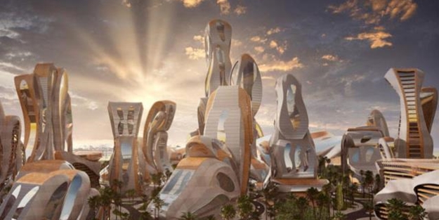 Şarkıcı parasını üretti kendi şehrini kuruyor!