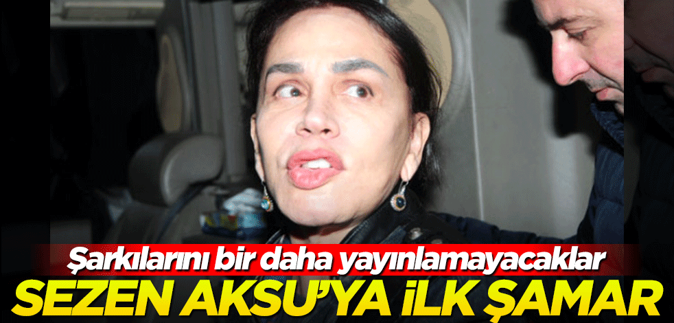 Şarkılarını bir daha yayınlamayacaklar! Sezen Aksu'ya ilk şamar