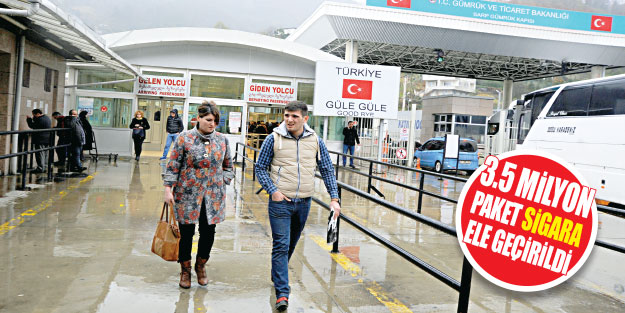 Sarp'ta kaçağa geçit yok