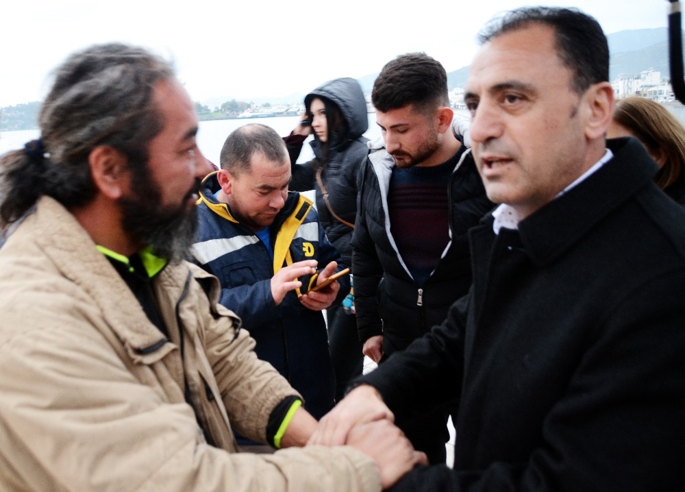 Saruhan, Kumbahçe’de alkışlarla karşılandı 