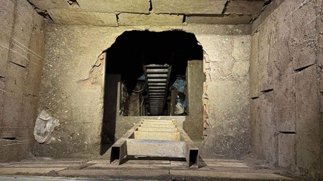 Şaşkına çeviren olay! 2 ülke arasında uyuşturucu tüneli