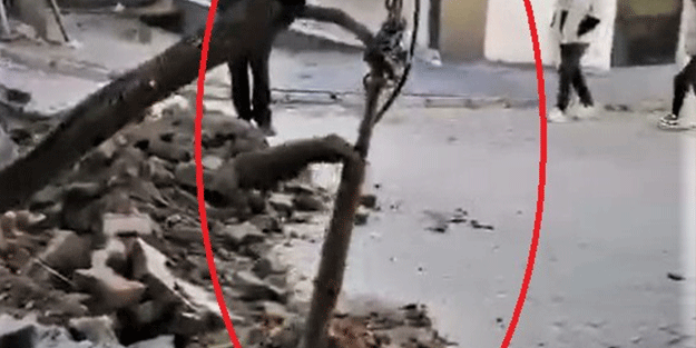 Şaşkına çeviren uyanıklık! Yerin altından evlere bakın ne çekmişler