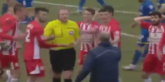 Şaşkınlık veren olay! Öyle bir anda düdük çaldı ki...