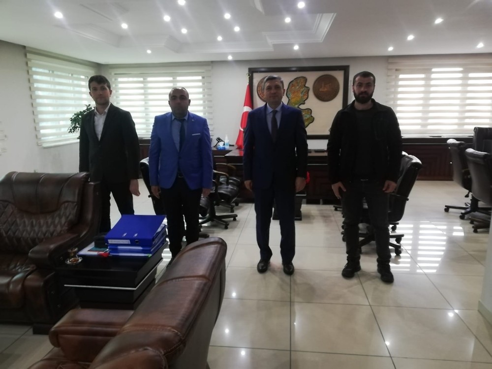Sason şehit yakınlarından, Vali Şahin’e destek ziyareti 