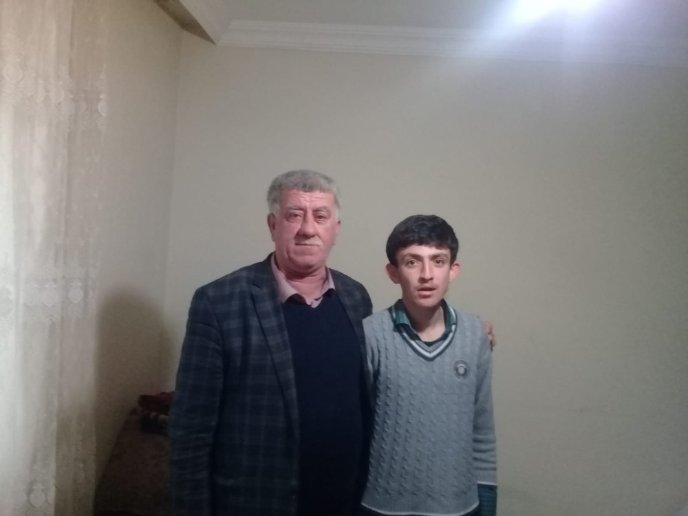 Sason’da kaybolan engelli genç bulundu 