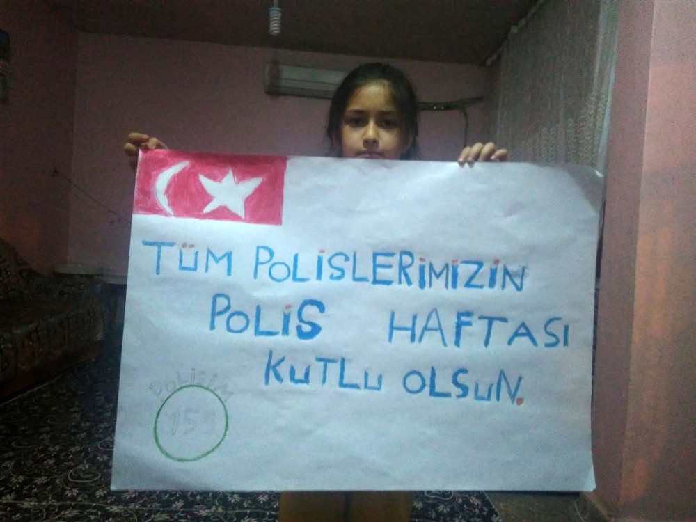 Sasonlu çocuklar polislerin haftasını kutladı 