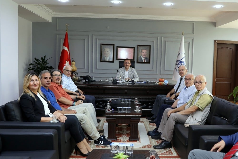 SASTOP’tan, Başkan Işıksu’ya ziyaret 