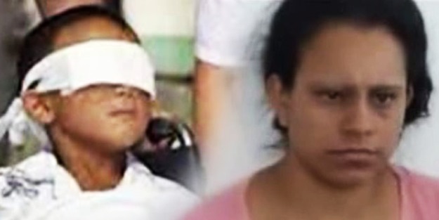 Satanik ayinin korkunç sonu: Çocuğun gözlerini çıkardılar!