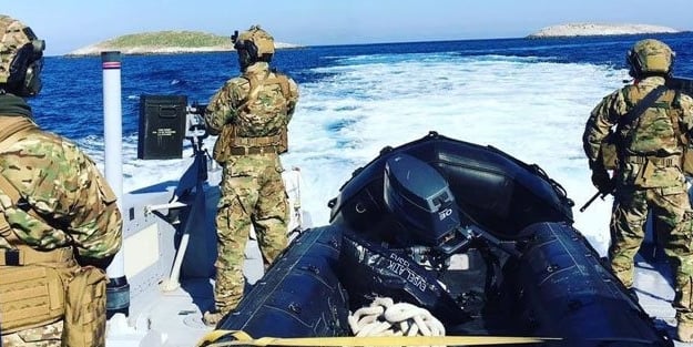 Kardak'ta tansiyon yükseldi! SAT komandoları...