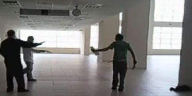 Hastanede satırlı dehşet!