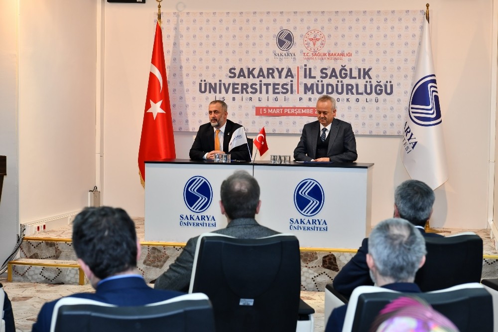 SAÜ ile İl Sağlık Müdürlüğü arasında işbirliği protokolü imzalandı 