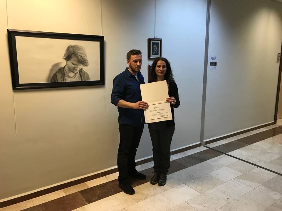 SAÜ’de ‘Kimsessizlik’ başlıklı sergi açıldı 