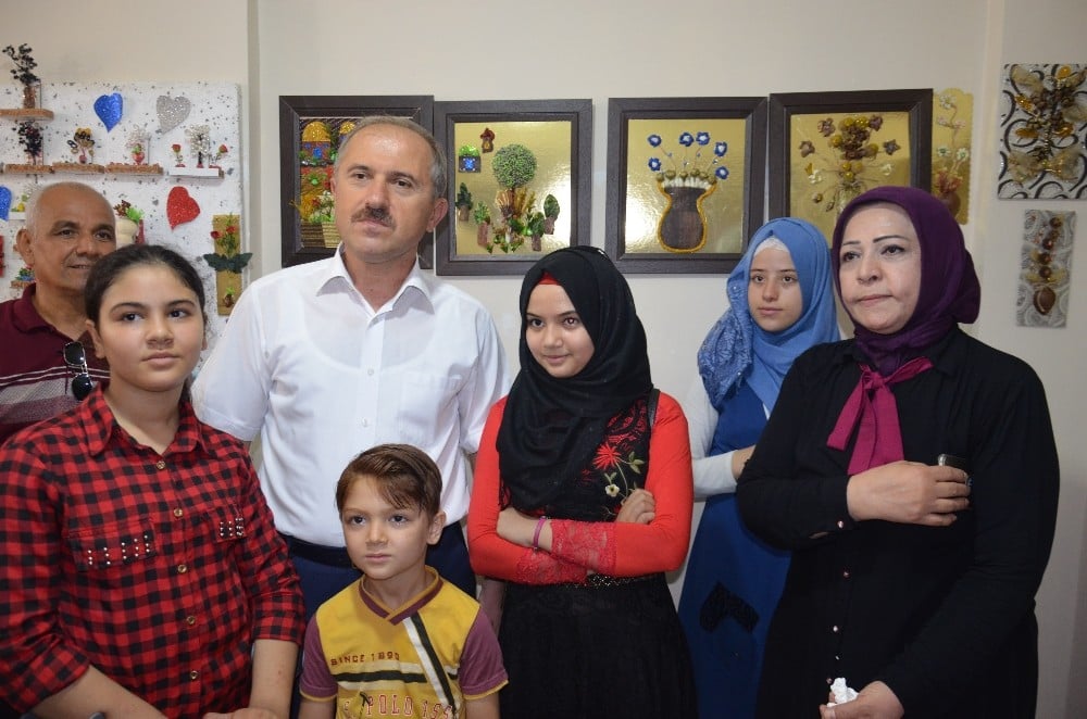 Savaş mağdurları el becerileriyle hayata tutunuyor 