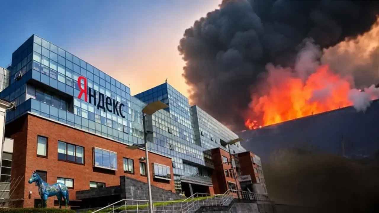 Savaşın ateşi teknoloji devini de yaktı! Ukrayna İHA'ları vurdu, Yandex'in veri merkezi tamamen çöktü!