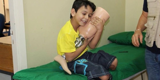 Savaşın çocukları burada ayağa kalkıyor