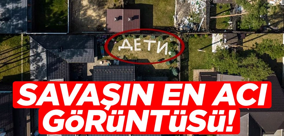 Savaşın en acı görüntüsü!