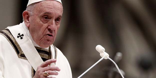 Savaşın eşiğinde konuştu! Papa'dan flaş Doğu Akdeniz açıklaması