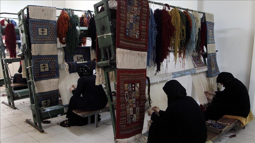 Savaştan kaçıp meslek sahibi oldular