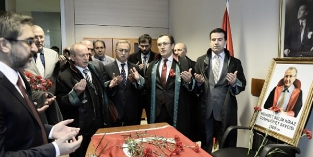 Savcı Kiraz şehit edildiği odada anıldı