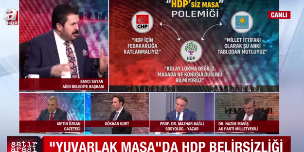 Savcı Sayan'dan 6'lı masaya HDP tepkisi!