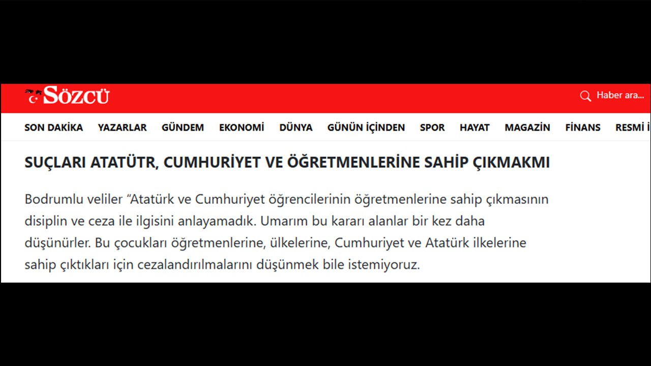 Savcılar bunu da görecek mi?.. Sözcü’den "Atatürk" skandalı!