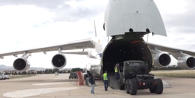 Savunma Bakanlığı S-400’lerin videosunu paylaştı! İşte ilk görüntüler