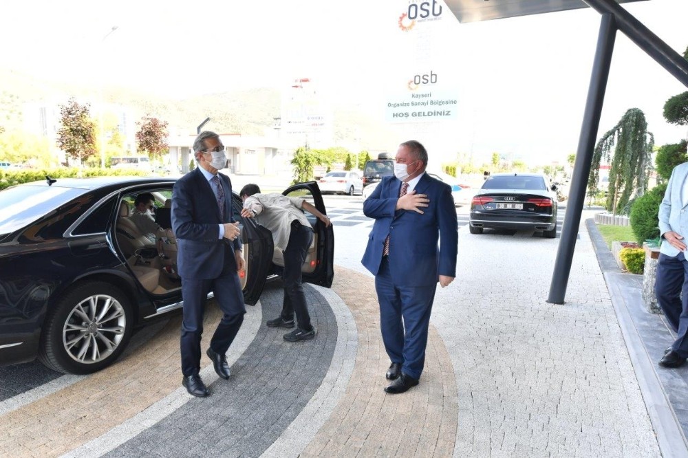 Savunma Sanayii Başkanı Prof. Dr. İsmail Demir’den Kayseri OSB’ye ziyaret 